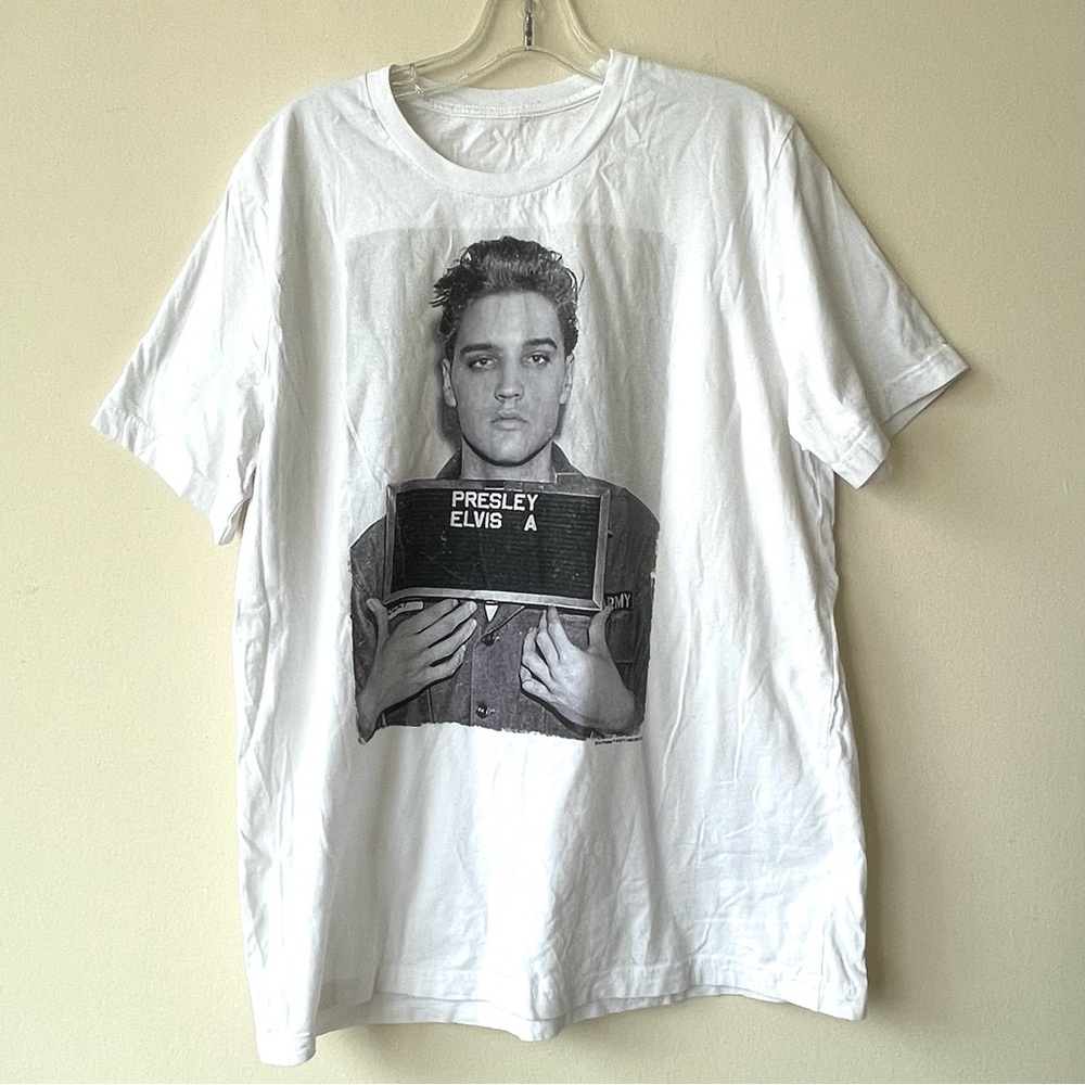 ELVIS PRESLEY Classic White T-Shirt